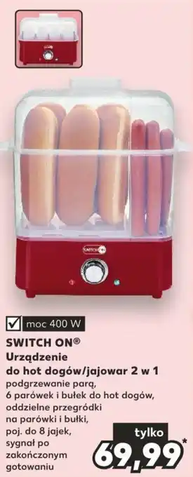 Kaufland SWITCH ONⓇ Urządzenie do hot dogów/jajowar 2 w 1 oferta