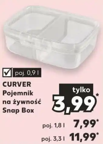 Kaufland CURVER Pojemnik na żywność Snap Box oferta