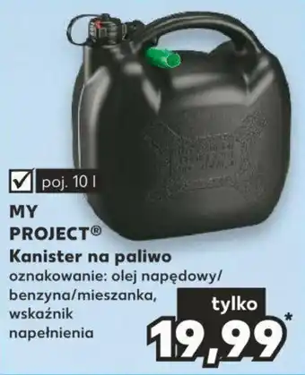 Kaufland MY PROJECT Kanister na paliwo oferta