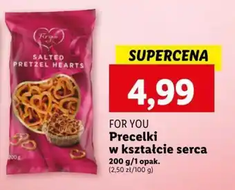 Lidl FOR YOU Precelki w kształcie serca 200 g oferta