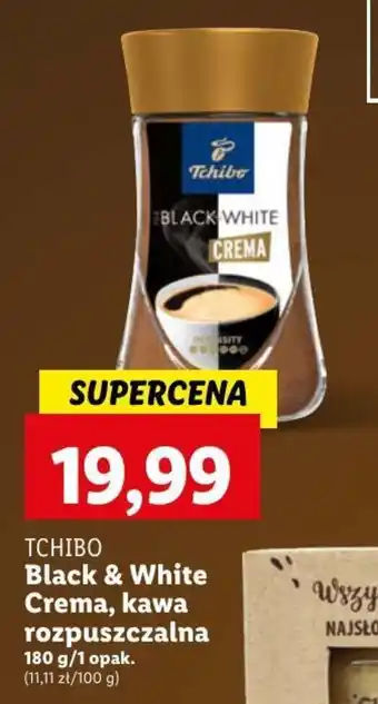 Lidl TCHIBO Black & White Crema kawa rozpuszczalna 180 g oferta