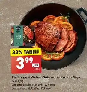 Biedronka Pierś z gęsi Kraina Mięs oferta