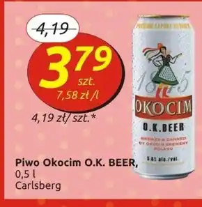 Społem Okocim O.K. Beer Piwo jasne 500 ml oferta