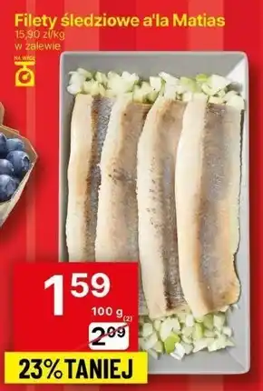 Delikatesy Centrum Filety śledziowe Ala oferta