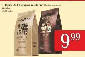 Społem Woseba Ti Meriti Un Caffè Crema E Aroma Kawa palona mielona 250 g oferta