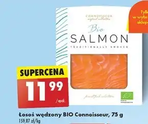 Biedronka Łosoś wędzony Connoisseur oferta