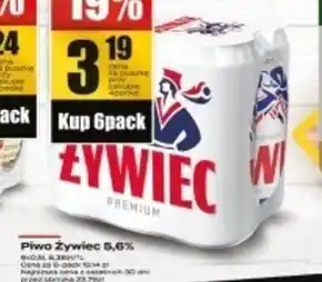 Supeco Żywiec Piwo jasne 500 ml oferta