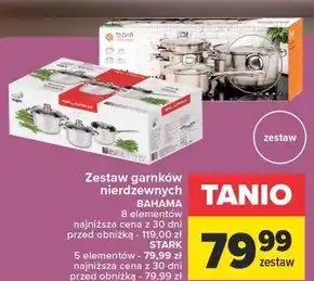 Carrefour Zestaw garnków Tadar oferta