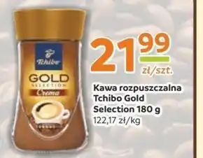 Społem Tchibo Gold Selection Crema Kawa rozpuszczalna 180 g oferta