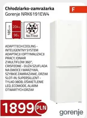 Kakto Chłodziarko zamrażarka Gorenje oferta