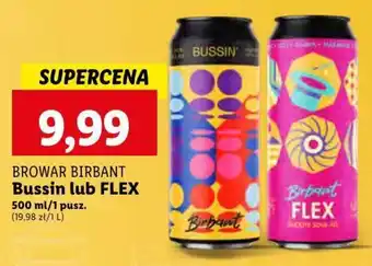 Lidl BROWAR BIRBANT Bussin lub FLEX 500ml oferta