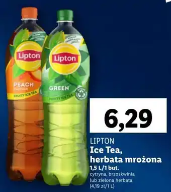 Lidl LIPTON Ice Tea herbata mrożona 1,5l oferta