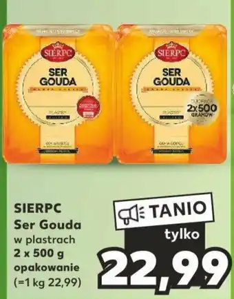 Kaufland SIERPC Ser Gouda 2 x 500 g oferta