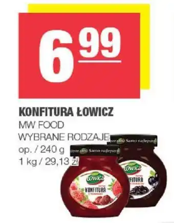 Spar KONFITURA ŁOWICZ 240 g oferta