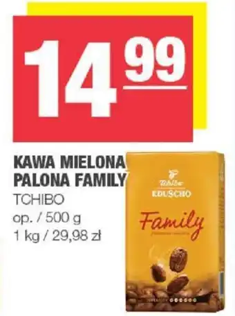 Spar KAWA MIELONA PALONA FAMILY TCHIBO 500g oferta