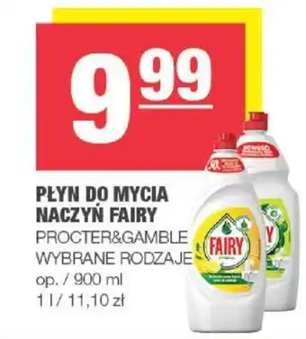 Spar PŁYN DO MYCIA NACZYŃ FAIRY PROCTER&GAMBLE 900ml oferta