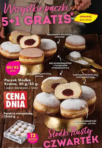 Biedronka Wszystkie pączki oferta