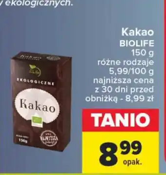 Carrefour Market Kakao 150 g oferta