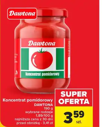 Carrefour Market koncentrat pomidorowy 190 g oferta