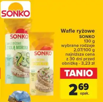 Carrefour Market Wafle ryżowe 130 g oferta