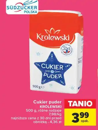 Carrefour Market Cukier puder 500 g oferta