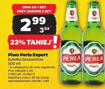 Netto Piwo Perla oferta