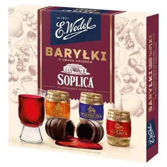 Carrefour Express E. Wedel Baryłki o smaku likierów Soplica w czekoladzie deserowej 200 g oferta