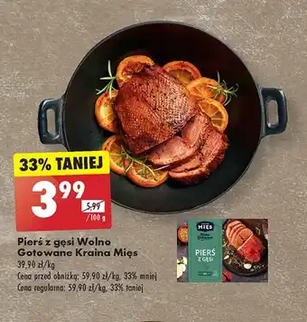 Biedronka Pierś z gęsi Wolno Gotowane oferta