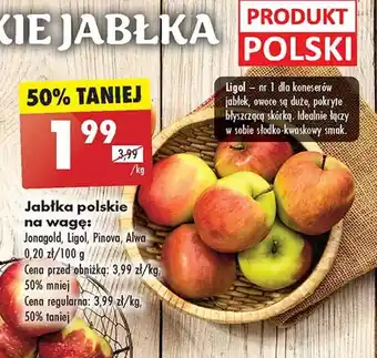 Biedronka Jabłka Polski oferta