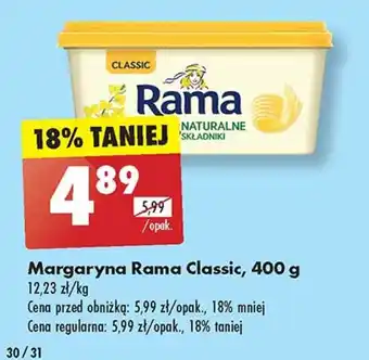 Biedronka Margaryna Rama oferta