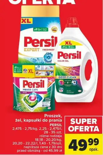 Carrefour Market Proszek, żel, kapsułki do prania oferta