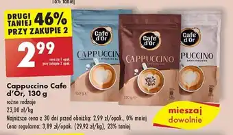 Biedronka Cappuccino Cafe d'Or, 130 g oferta