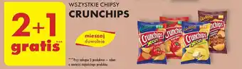 Biedronka WSZYSTKIE CHIPSY CRUNCHIPS oferta