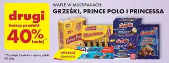 Biedronka WAFLE W MULTIPAKACH GRZEŚKI, PRINCE POLO I PRINCESSA oferta
