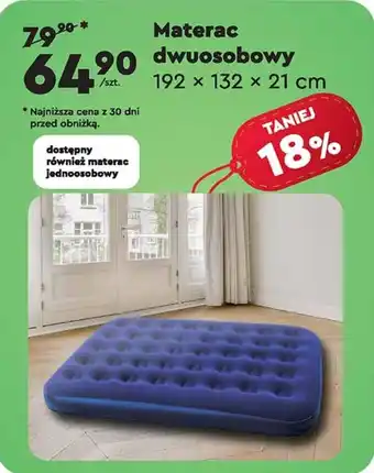 Biedronka Materac dwuosobowy oferta
