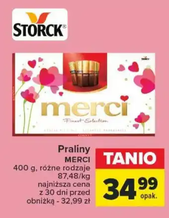 Carrefour STORCK Praliny Merci 400g oferta