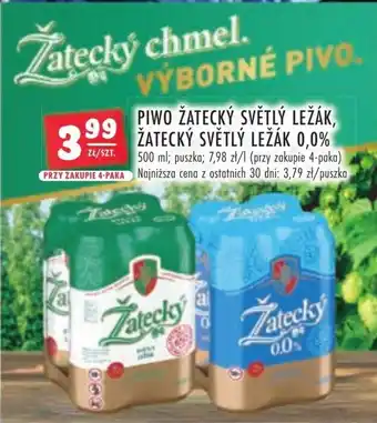 Stokrotka PIWO ŽATECKÝ SVĚTLÝ LEŽÁK, ŽATECKÝ SVĚTLÝ LEŽÁK 0,0% 50ml oferta