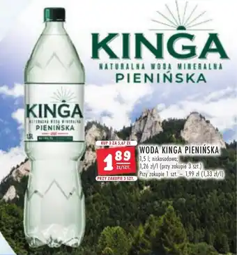 Stokrotka WODA KINGA PIENIŃSKA 1,5l oferta