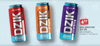 Stokrotka NAPÓJ ENERGETYCZNY DZIK ZERO 500ml oferta