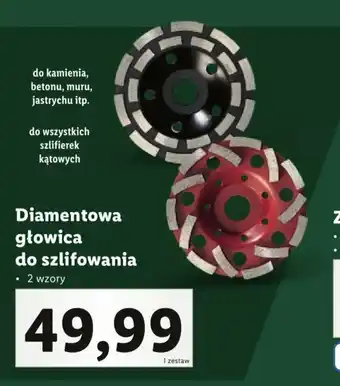 Diamentowa głowica do szlifowania