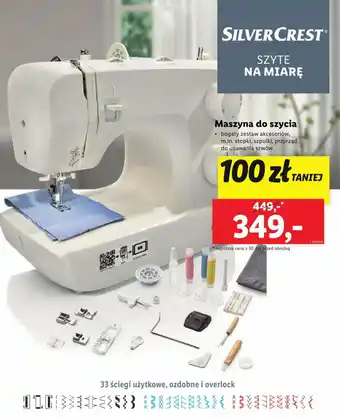 Lidl SILVERCREST Maszyna do szycia oferta