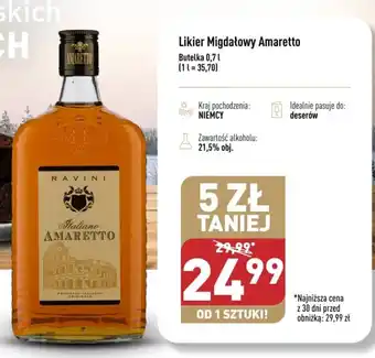 Likier Migdałowy Amaretto 0,7l