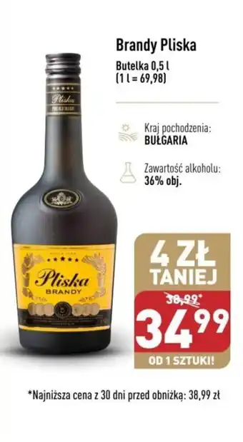 Brandy Pliska 0,5l