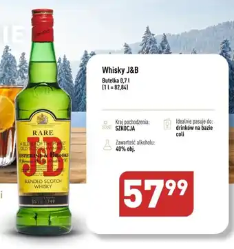 Whisky J&B Butelka 0,7l