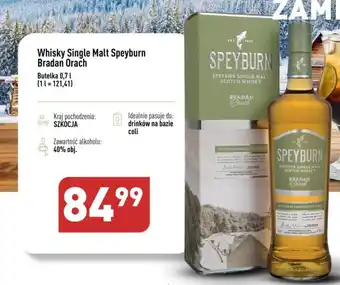 ALDI Whisky Single Malt Speyburn Bradan Orach 0,7l oferta
