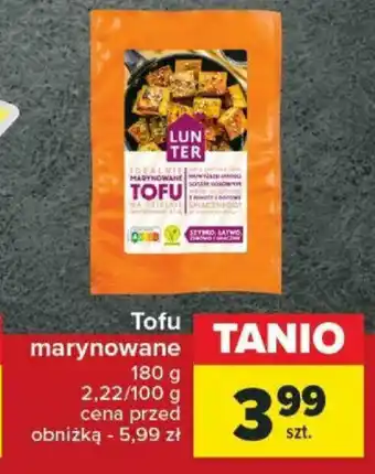 Carrefour Tofu marynowane 180g oferta