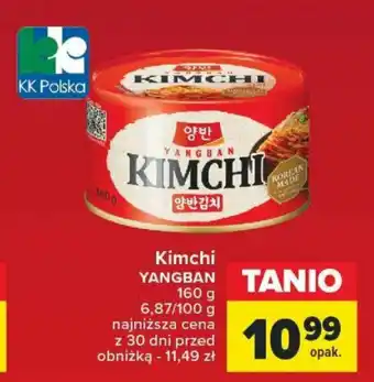 Carrefour Kimchi YANGBAN 160g oferta