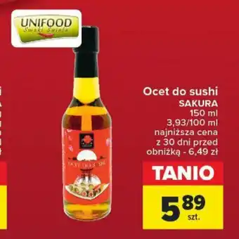 Carrefour Ocet do sushi SAKURA 150 ml oferta