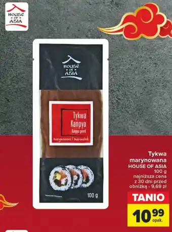 Carrefour Tykwa marynowana HOUSE OF ASIA 100g oferta