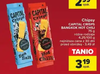 Carrefour Chipsy CAPITAL CRISPS BANGKOK HOT CHILI 75 g oferta